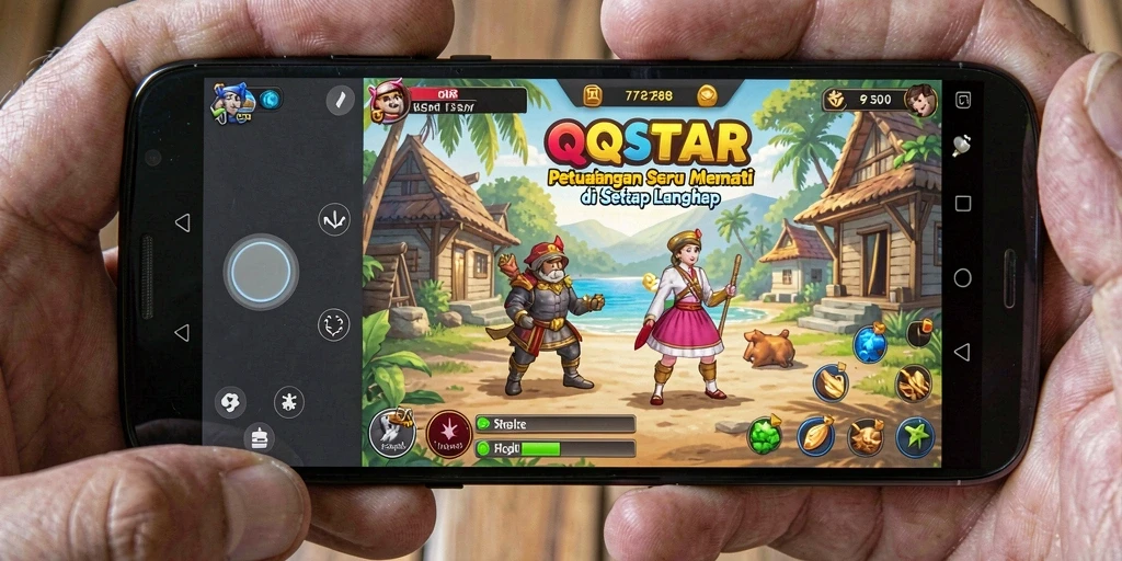 Gameplay seru dan menarik di dunia petualangan QQSTAR.