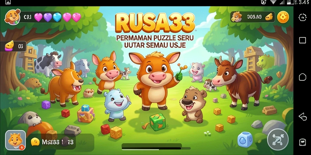 Tampilan gameplay RUSA33 yang mendebarkan dan penuh warna.