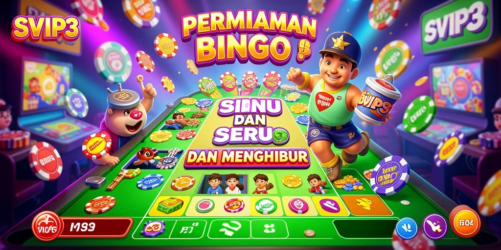 Tampilan gameplay seru dalam permainan Bingo SVIP3.