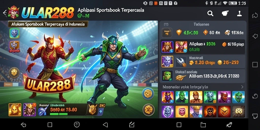 Tampilan gameplay ULAR288 yang menarik dan interaktif.