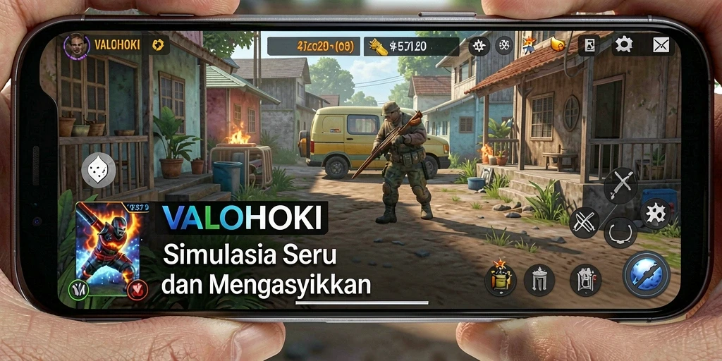 Gameplay VALOHOKI yang mengasyikkan dan interaktif.